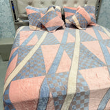 ANTI-SKID PURE CLEAR BEDSHEET SET 5 PCS KING SIZE BEDDING SET