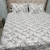 PURE COTTON QUEEN TO KING FITTED SHEET SET – SOFT & BREATHABLE