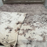WINTER KING SIZE DUVET COVER WITH HIDE ZIP ( can be use as AC Blanket)