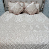 TURKISH STYLE DESIGNER VELVET BEDCOVER SET – ALL SEASON LUXURY ( QUEEN TO KING SIZE)