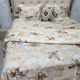 PREMIUM PURE COTTON SUPER KING SIZE 5 -PIECE COMFORTER & AC BEDDING SET – LUXURY YEAR-ROUND COMFORT
