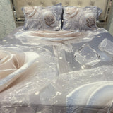 PRE ORDER SUMMER 7D DIGITAL PRINT SUPER KING SIZE BEDHSEET( IN STOCK IN WEEKS )