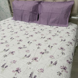 SUMMER KING SIZE PURE COTTON FRAGRANCE FLAT BEDSHEET SET