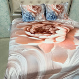 SUMMER SUPER KING SIZE 7 D FLAT BEDSHEET SET