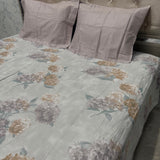 SUMMER SUPER KING SIZE ( JUMBO SIZE) FLAT MUSLIN PURE COTTON BEDSHEET SET
