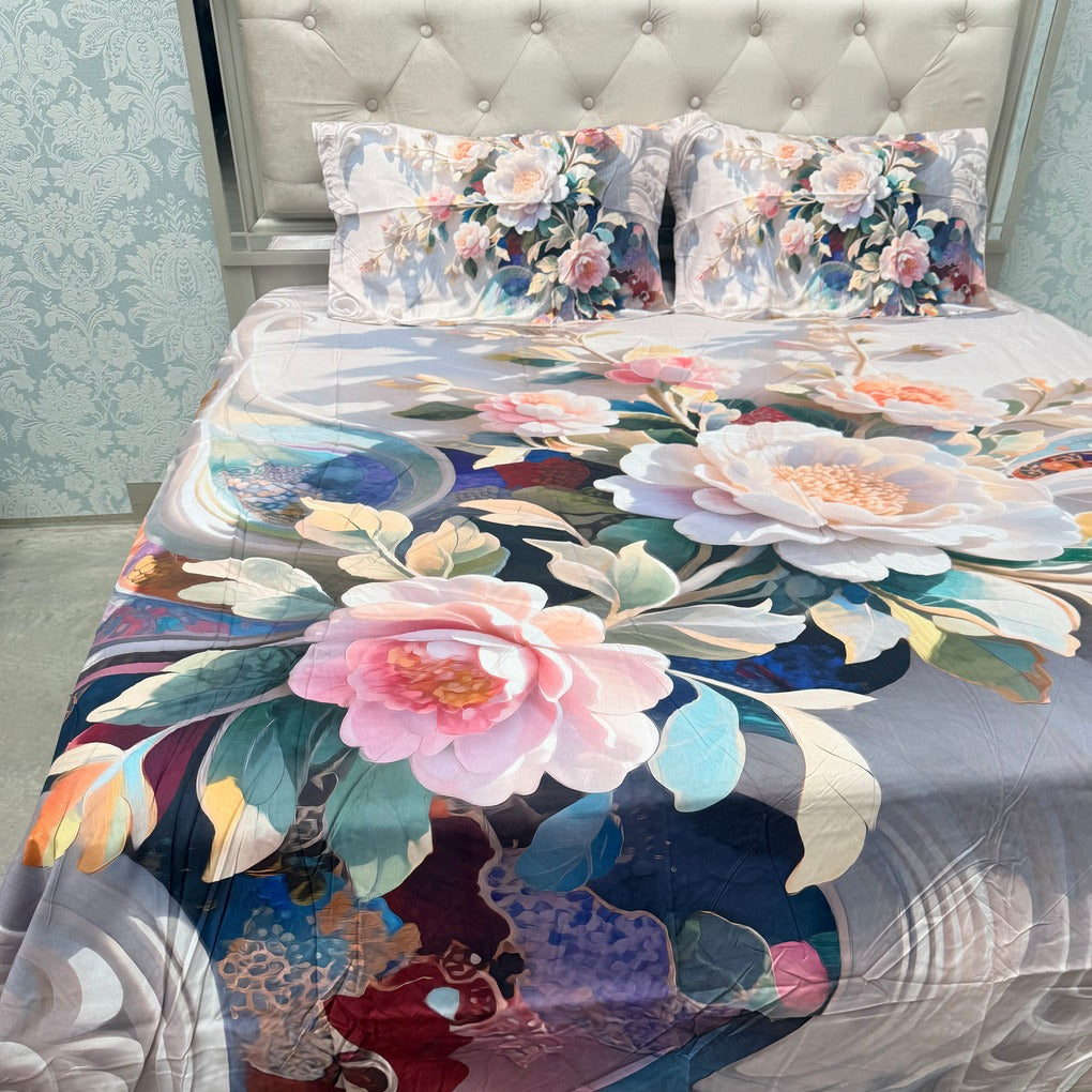 PREMIUM SOFT COTTON SUPER KING SIZE HEAVY BEDSHEET SET – 11D COLLECTION