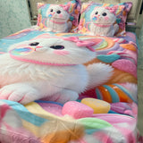 SUMMER BEAUTIFUL KING SIZE KIDS BEDSHEET