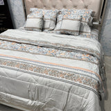 LUXURY JAIPURI 8-PIECE BAMBOO COTTON COMFORTER SET – SUPER KING SIZE