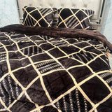 WINTER SUPER KING SIZE 4 PCS QUILT SET WOTH ANTI SKID BEDHSEET