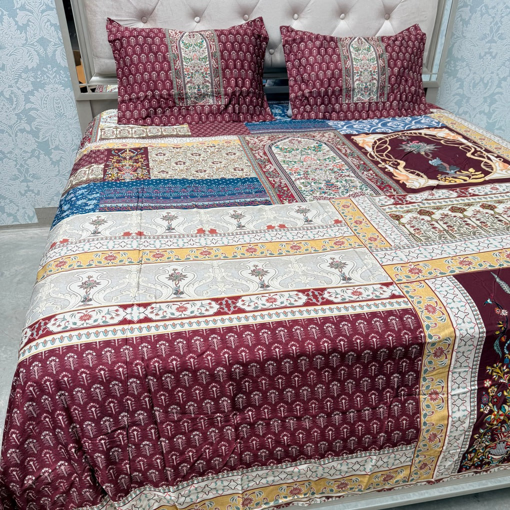 LUXURY PURE COTTON SUPER KING SIZE BEDSHEET SET – PREMIUM COLLECTION