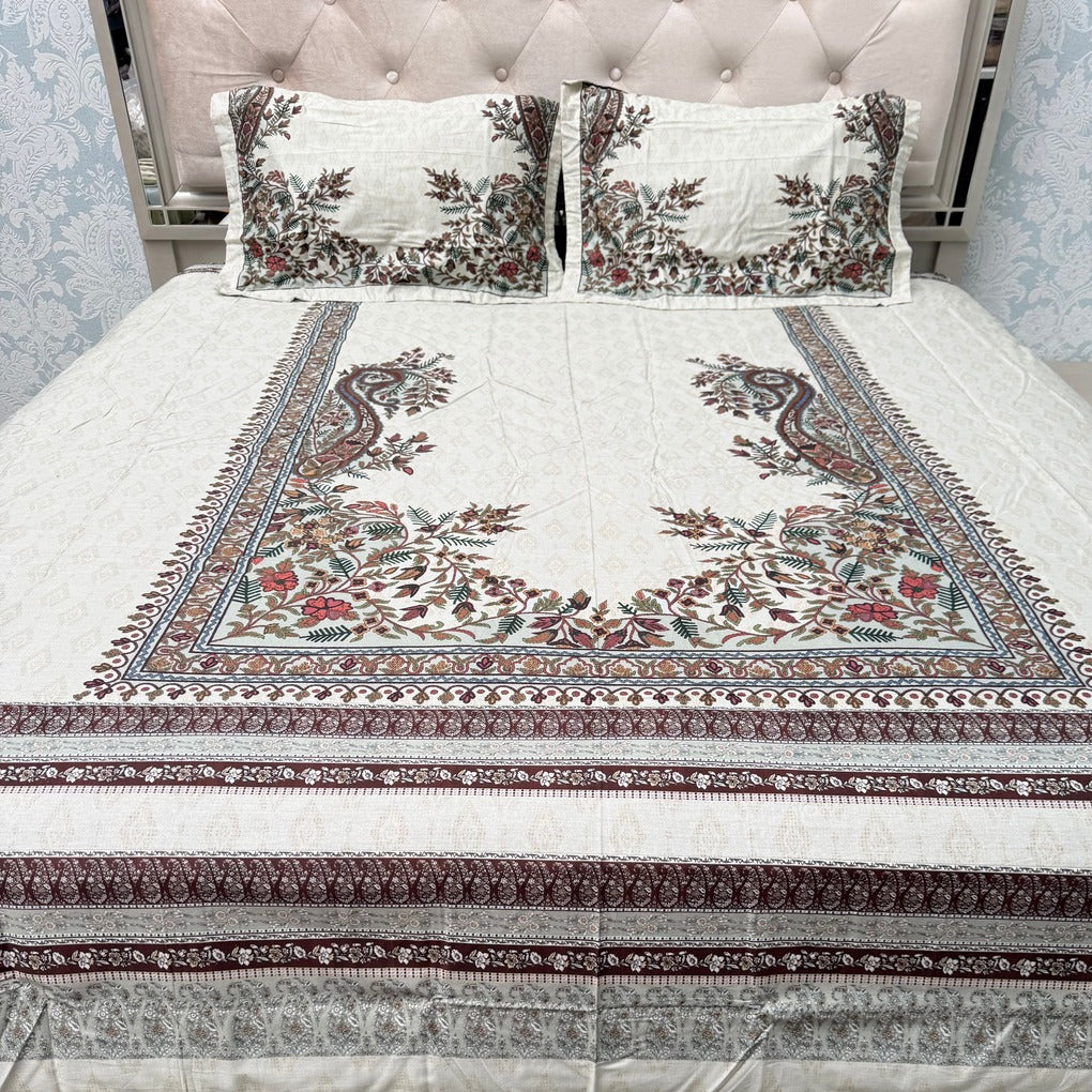 LUXURY PURE COTTON SUPER KING SIZE BEDSHEET SET – PREMIUM COLLECTION