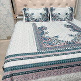 LUXURY PURE COTTON SUPER KING SIZE BEDSHEET SET – PREMIUM COLLECTION