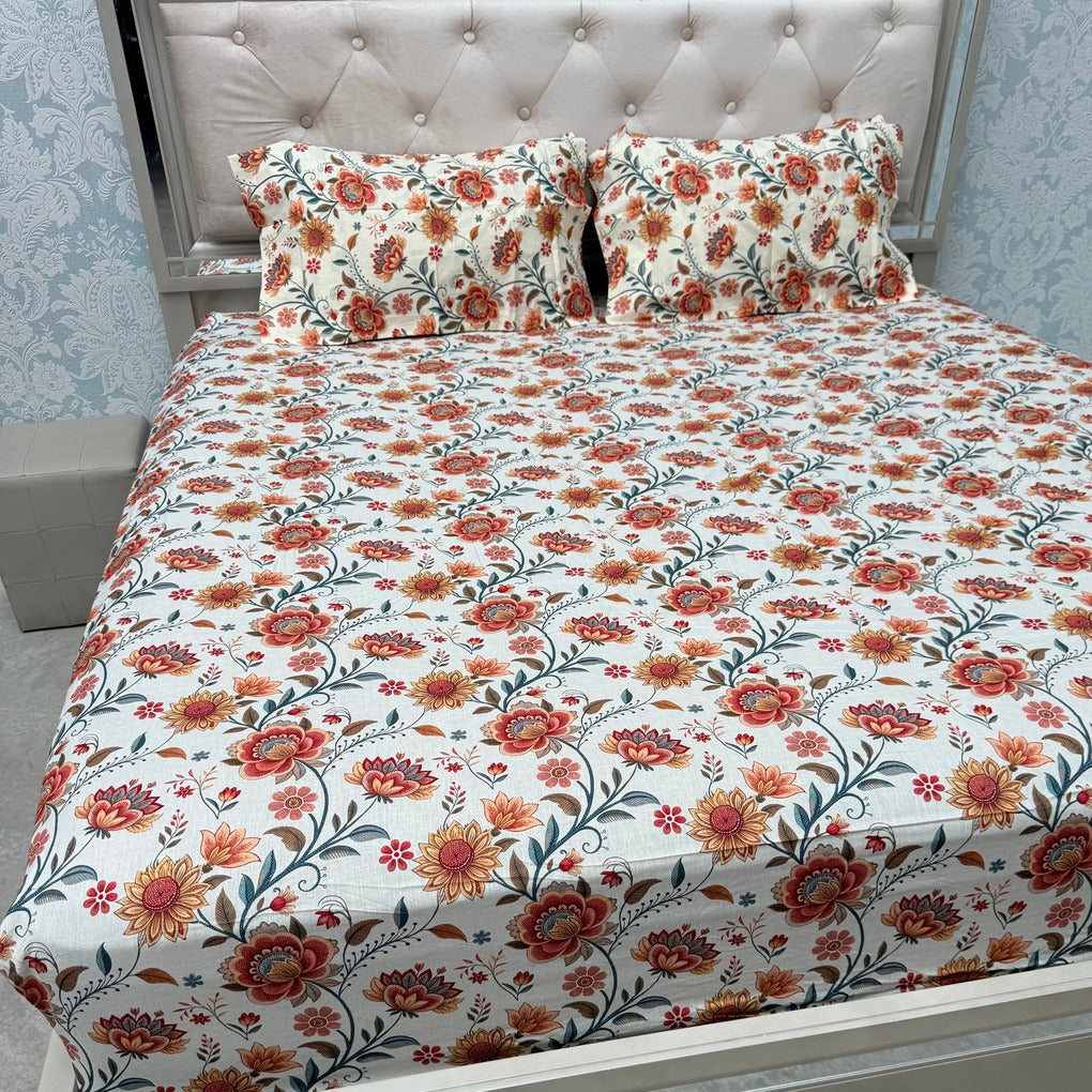 PREMIUM SUPER KING FITTED SHEET PURE COTTON – CUSTOM SELECTED DESIGNS