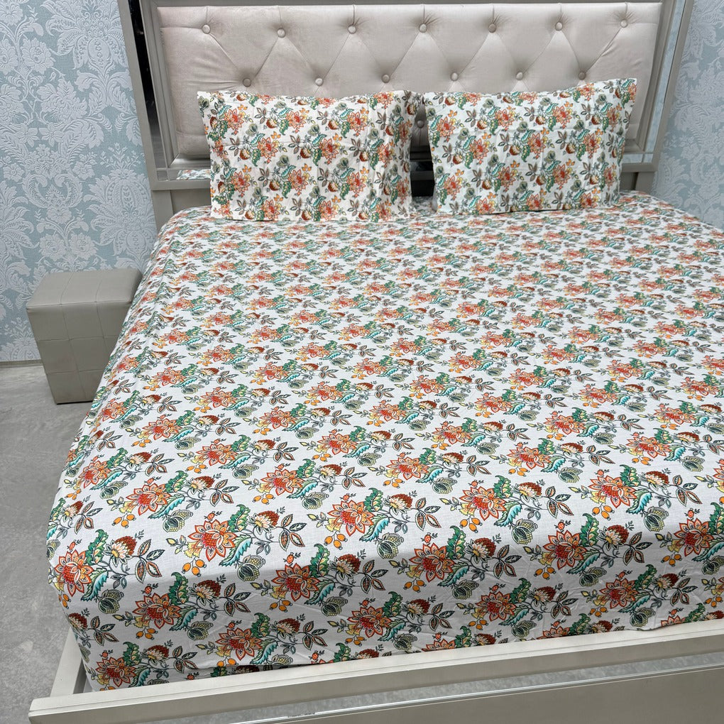 PREMIUM SUPER KING FITTED SHEET PURE COTTON – CUSTOM SELECTED DESIGNS